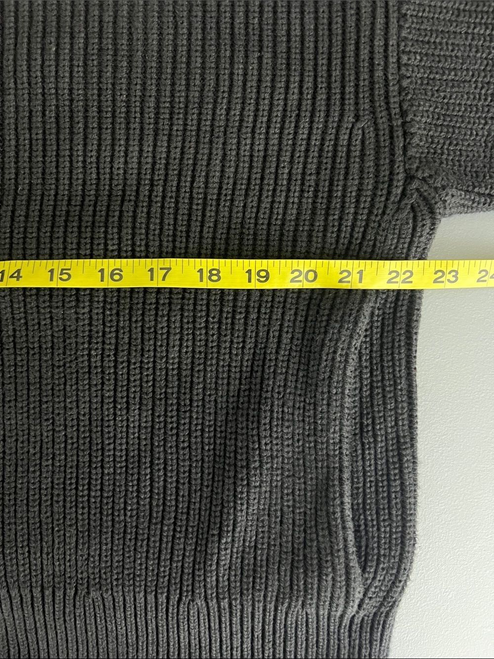 New Everlane THE FULL-ZIP SWEATER IN EVERYDAY COTTON Black Size L - Picture 10 of 13